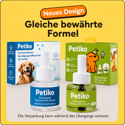 Beruhigungs-Diffuser-Set für Hunde