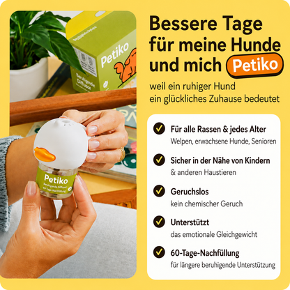 Beruhigungs-Diffuser-Set für Hunde